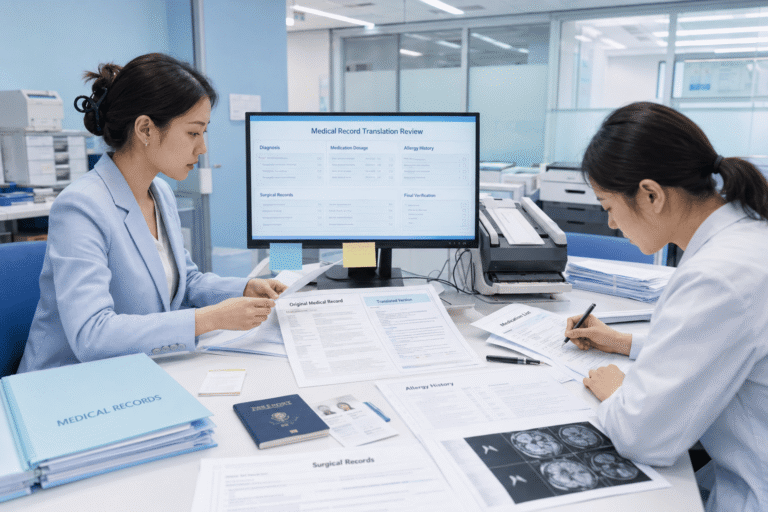 Translating Foreign Medical Records: Chinese, English, or Both? A Complete Translation Pathway Guide