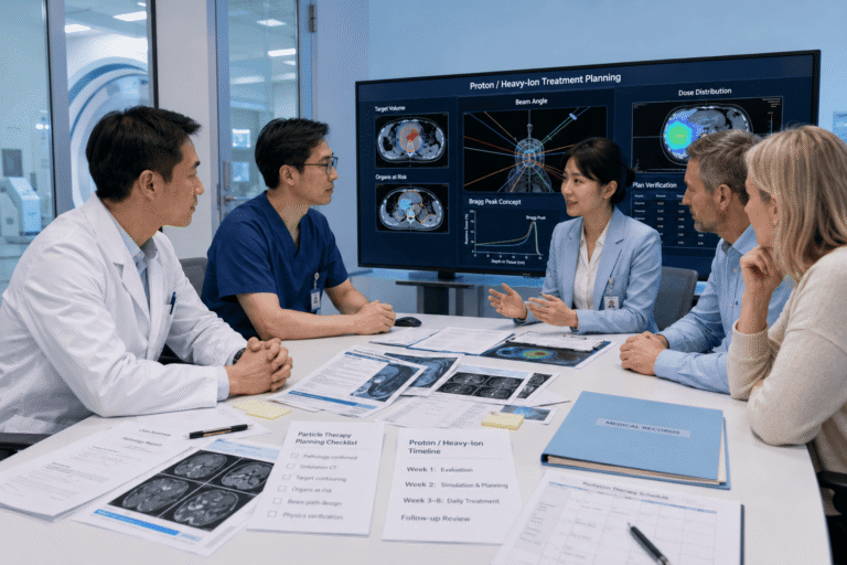 Proton and Heavy-Ion Therapy in China: SPHIC, Process, Indications, and Comparison with US, Japan, and Europe