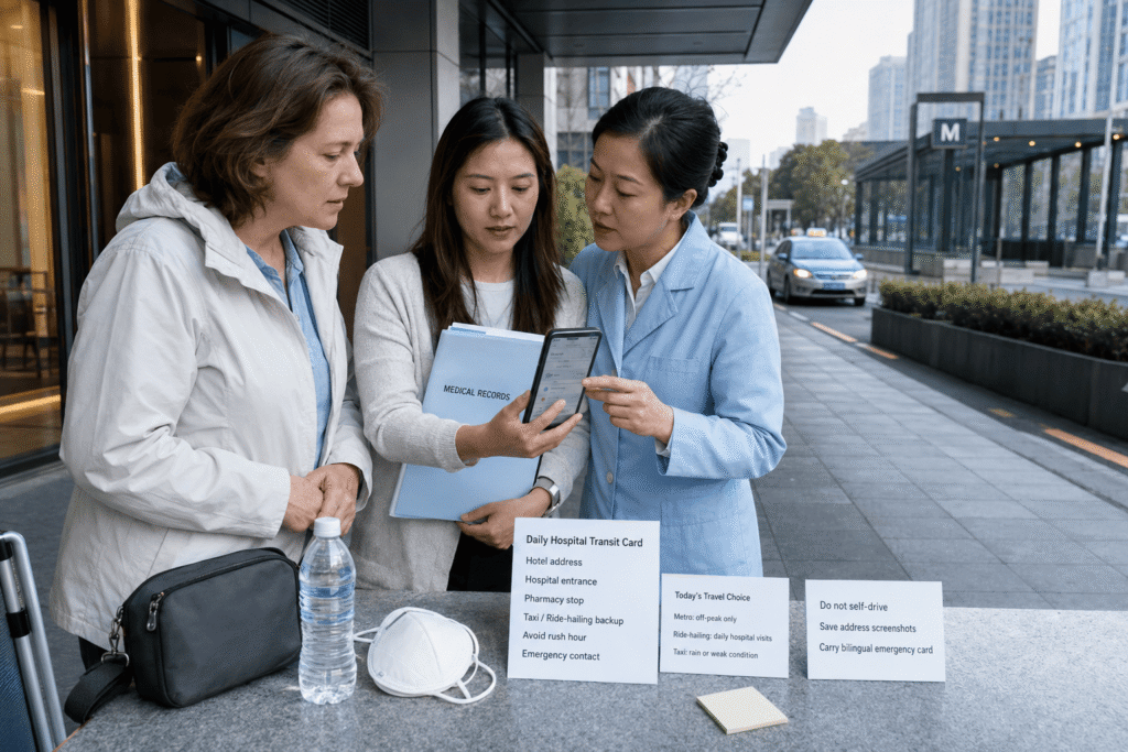 Getting Around in China During Treatment: Metro, Taxi, DiDi, and Hospital Shuttle Practical Guide