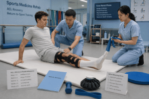 Sports Medicine in China: ACL Reconstruction, Meniscal Repair, and Shoulder Arthroscopy