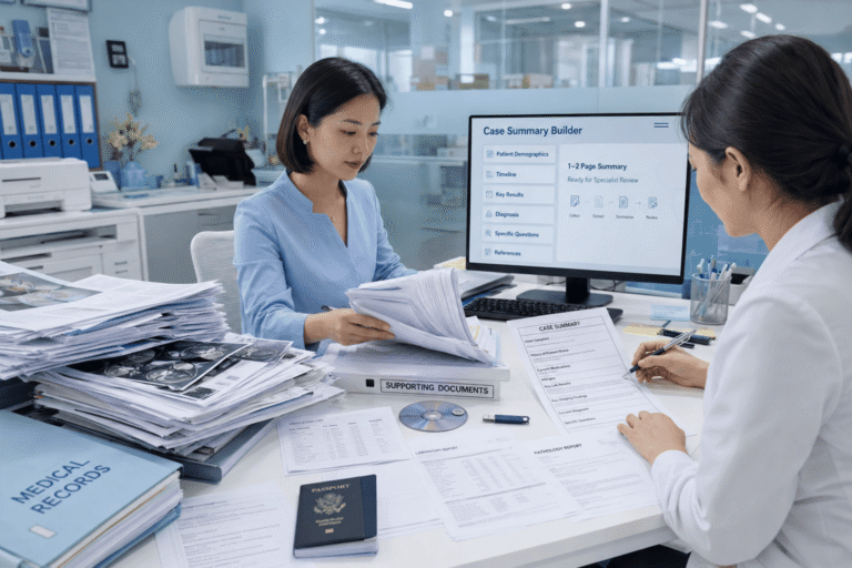 How to Write a Case Summary for a Chinese Specialist: A 15-Minute Review Template with 3 Examples