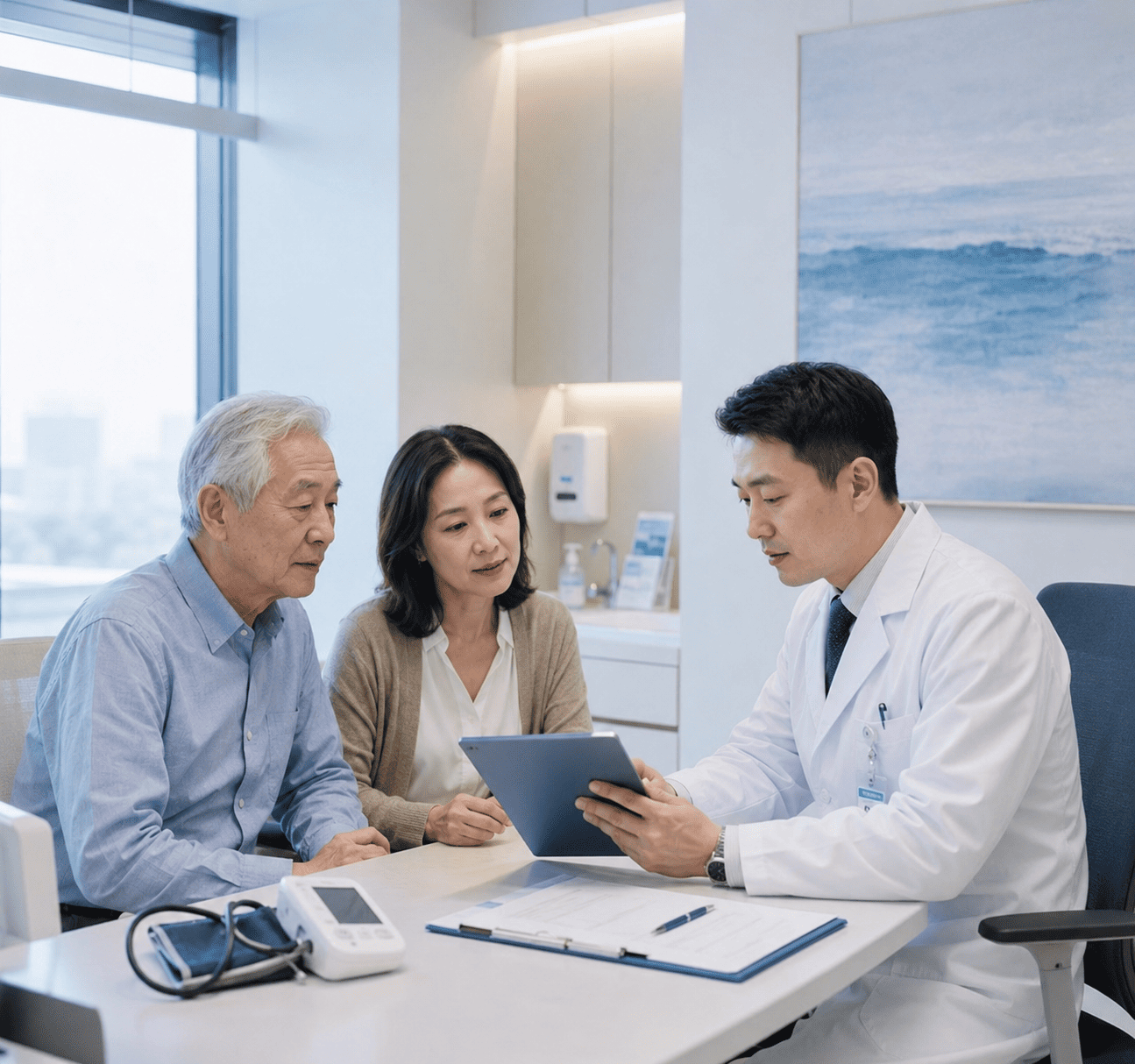 Executive health screening